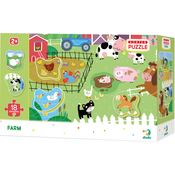 18 delna sestavljanka Dodo Farm, 2+ leti