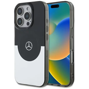 Mercedes MEHMP16L23HBIGK iPhone 16 Pro    6.3 black silver hardcase Doubel Layer BiColor MagSafe (MEHMP16L23HBIGK)
