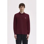 FRED PERRY M6006 LONG MAJICA OXBLOOD