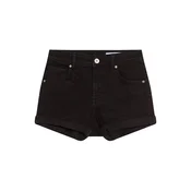Bershka Kavbojke črn denim