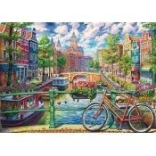 Schmidt - Puzzle Amsterdam canal magic - 1 000 dijelova