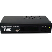 NET Prijemnik zemaljski,DVB-T2,Scart,HDMI,RF Modulator, displey - 500 T2