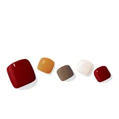 ohora Semi Cured Gel Pedicure Strips P Maple nalepke za nohte za noge odtenek PD-041 1 kos