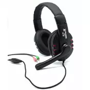 Xplore racunarske slusalice xp562 crno-crvene