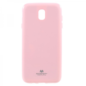 Goospery Jelly tanek silikonski ovitek (0,3) za Samsung Galaxy J7 2017 J730 - roza