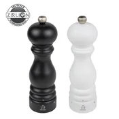 Set of 2 salt and peppercorn grinders, 20 cm, Paris uSelect Z, Blac