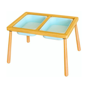 Hanah Home Djeciji sto, 53x52x74 cm, Plava