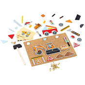 Bigjigs Toys Kreatívna zatĺkacia hra doprava