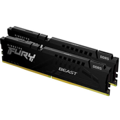 KINGSTON Fury Beast 32GB (2x 16GB) 4800MHz DDR5 (KF548C38BBK2-32) ram pomnilnik