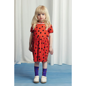 Otroška bombažna obleka Mini Rodini Dots