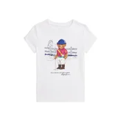 Polo Ralph Lauren Majica 312A96120001 Bela Regular Fit