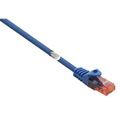Renkforce Renkforce RJ45 omrežni kabel\, Patch kabel CAT 6 U/UTP 3.00 m modra z zaščitnim zapornim zatičem\, brez halogena 1 kos, (20418761)