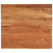 Vidaxl Mizna plošča 100x80x3,8 cm pravokotna trden akacijev les