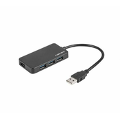 MOTH, USB 3.0 Hub, 4-Port, Cable 15 cm