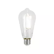 E27 zatemnitvena LED žarnica ST64 prozorna 7W 806 lm 2700-6500K Zigbee