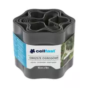 slomart vrtni robniki 15cm x 9m Celfast grafit