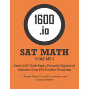 1600.io SAT Math Orange Book Volume I