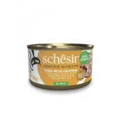 Schesir Complete&Balanced konzerva za macke - Tuna i piletina u želeu 85g