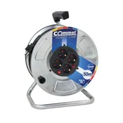 Commel Kovinski kabelski kolut H05RR-F 3G2,5, dolžina 25 m