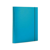 OFFICE PRODUCTS mapa z zavihki in elastiko DO2076001PL10 modra A4/30mm