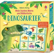 Mein buntes Memo und Bilderlotto: Dinosaurier