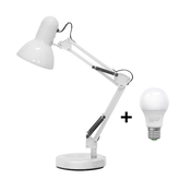 Brilagi - LED lampa za sto ROMERO 1xE27/10W/230V bela