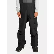 DC Shoes Hlače za snowborad Docile Bib ADYTP03052 Črna Regular Fit