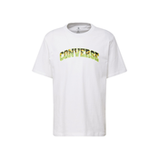 Pamucna majica Converse za muškarce, boja: bež, s tiskom