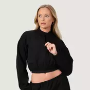 GymBeam Women‘s NEO Zip-Up Sweatshirt Black
