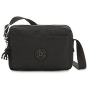 KIPLING Torba za čez ramo ABANU M rjava/pegasto črna