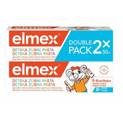 ELMEX zobna pasta Junior (0-5 let), 2 kosa