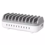 USB-C punjač MANHATTAN, 10x USB-C, 200W, PD 3.0