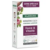 Klorane KeratinCaps Strength & Vitality Hair & Nails 90 capsules