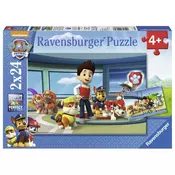 RAVENSBURGER sestavljanka Tačke na patrulji (detektivi), 2x24d