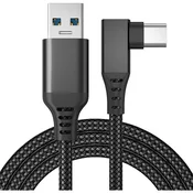 Mobilly kabel za Meta Quest 3, Oculus Quest 2, Oculus Link, USB-C 3.2 Gen 1/USB-A kabel, 5 m