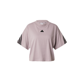 ADIDAS SPORTSWEAR Tehnička sportska majica, pastelno ljubičasta / crna