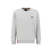 ALPHA INDUSTRIES Majica Basic Logo siva