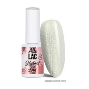 shumee Hibridni LED/UV gel lak za nohte z belimi kristalnimi bleščicami AlleLac hema/Di-hema Free 6g
