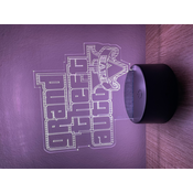 GENTILIS GTA V LED Lampa, RGB