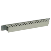 Triton 1U organizator za rack s poklopcem - jednostrani sivi