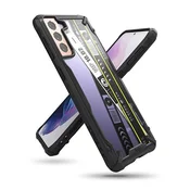 RINGKE Ovitek Fusion X Design za Samsung Galaxy S21 5G - Ticket band