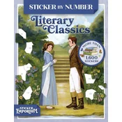 Sticker by Number Classic Literature