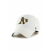 Kapa s šiltom 47 brand MLB Oakland Athletics bela barva, B-MVP18WBV-WHA