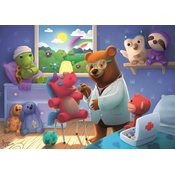 Ravensburger Puzzle Plišasta reševalna služba 35 kosov