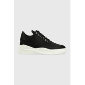 Superge Filling Pieces Low Eva Sky Satin črna barva, 51433121861