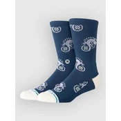 Stance Gecko Crew Socks purple