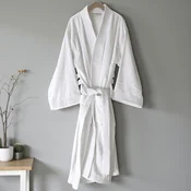 Bade mantil Pliš 3XL - velicina Model Kimono white ( VLK000313-kimonowhites3xl )