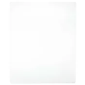Vidaxl Napenjalna rjuha bela 140x200 cm bombaž