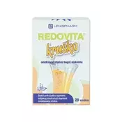 REDOVITA PRAH OKUS KRUŠKE VRECICE 20X4G LEN