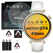 shumee 2x zaščitno steklo iz kaljenega stekla za pametno uro Huawei Watch GT4 41mm Alogy zaščitno steklo za uro